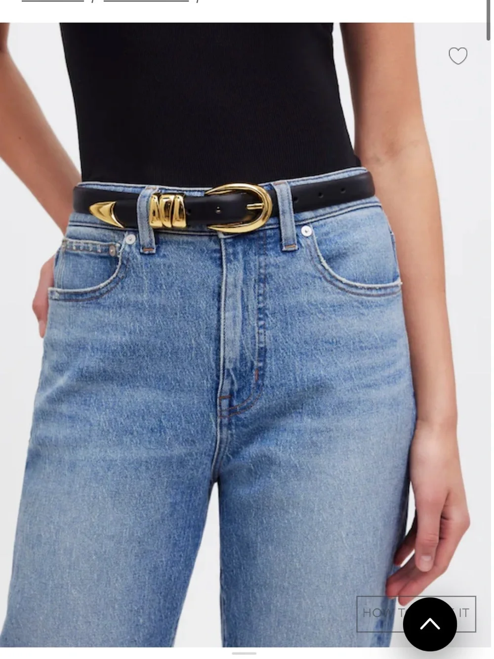 Madewell sleek black